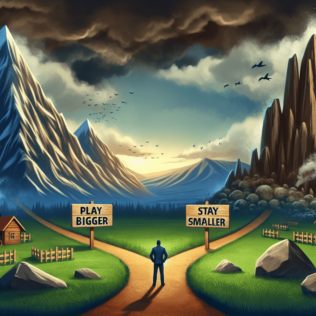 Play Bigger or Stay Smaller: The Strategic Tension Every CMO Faces